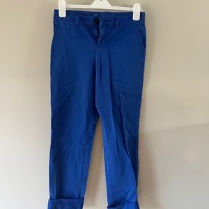 Khakis by GAP Size 00 Blue